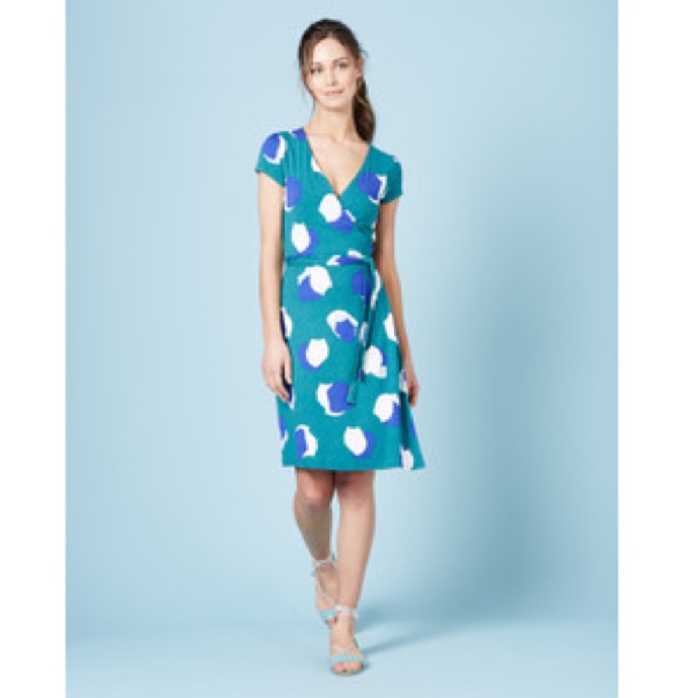 Boden Summer Wrap Dress - Picture 1 of 4